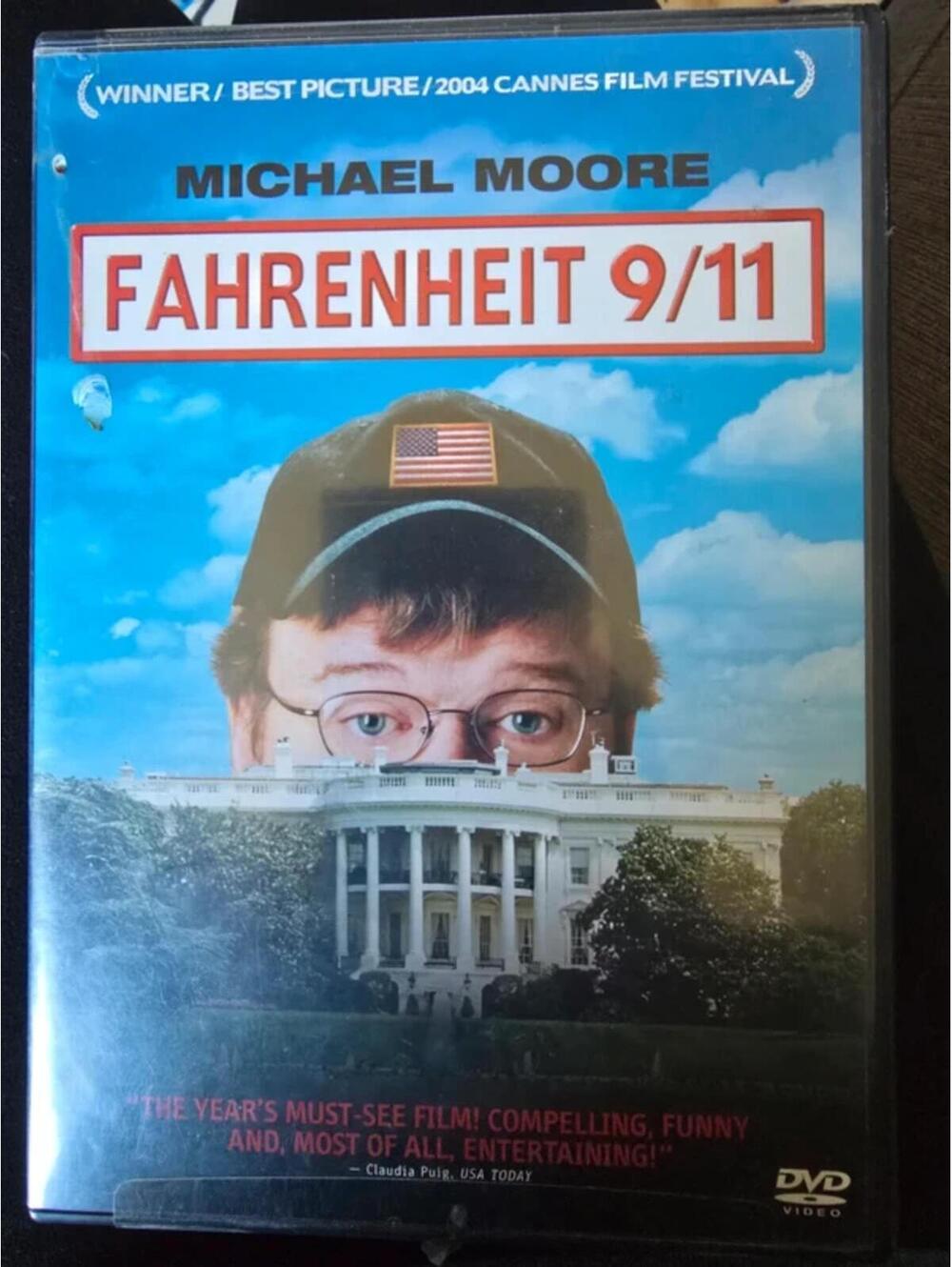 **6 For $13 Sale On Dvds!**Fahrenheit 9/11 Michael Moore dvd movie